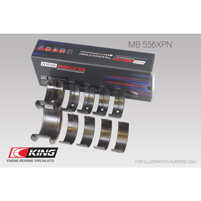 King Bearings Crankshaft Main Bearing Set Mb Xpn Xp Series