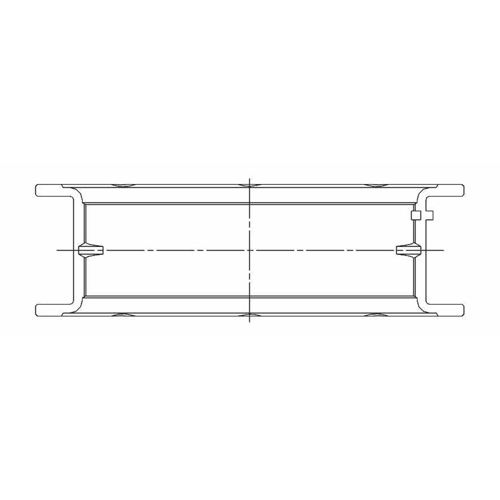 ACL Main Bearing Set 5M7298HX-STD; Race Series .001 In. Extra CL For ...