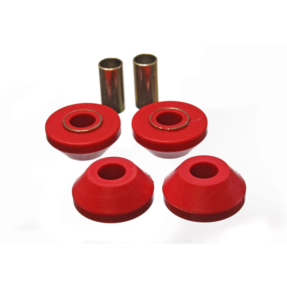 Energy Suspension 3.7109R; Front Strut Rod Bushings Red for 63-70 Chevy Impala