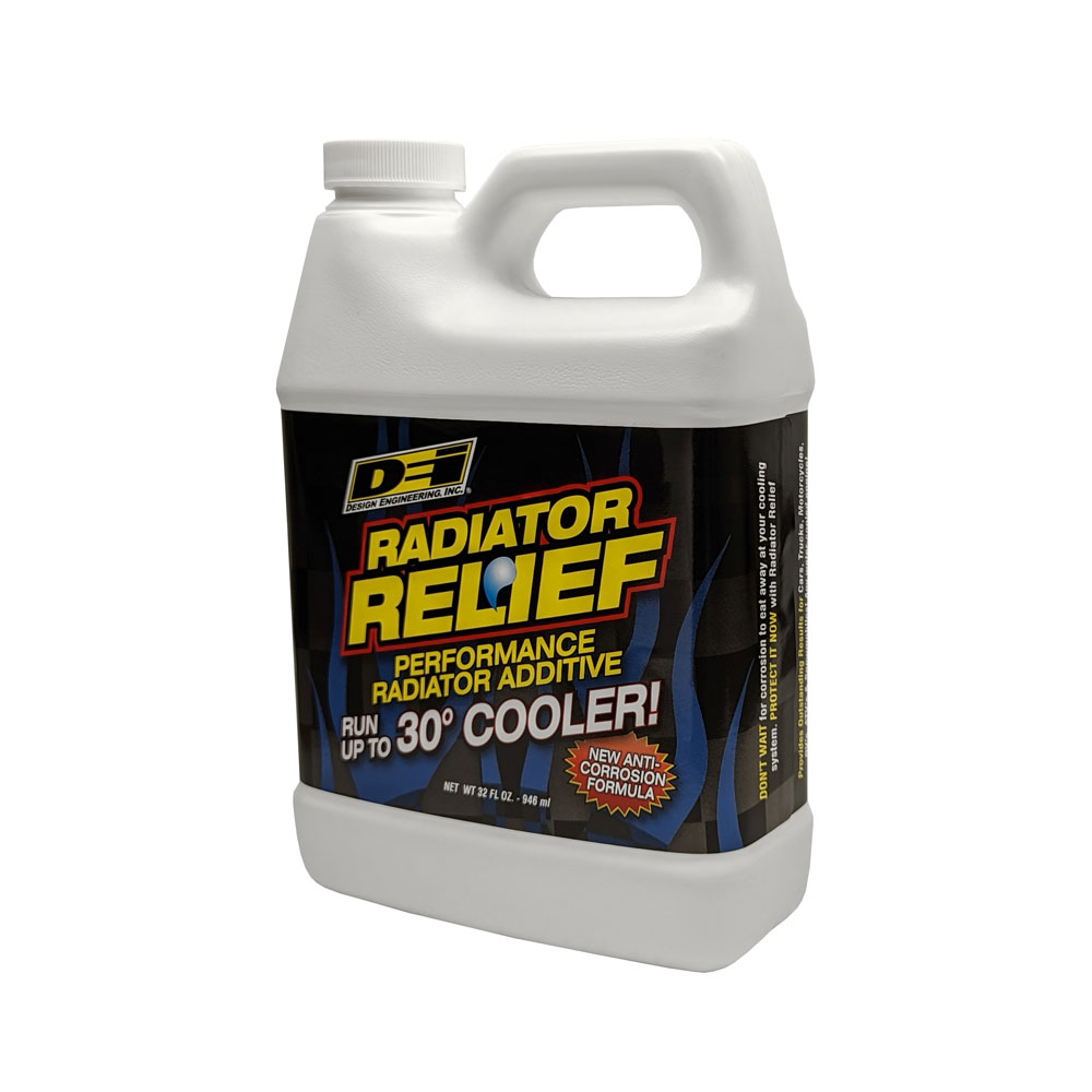 DEI Engine Coolant Additive 40104; Radiator Relief, 32oz