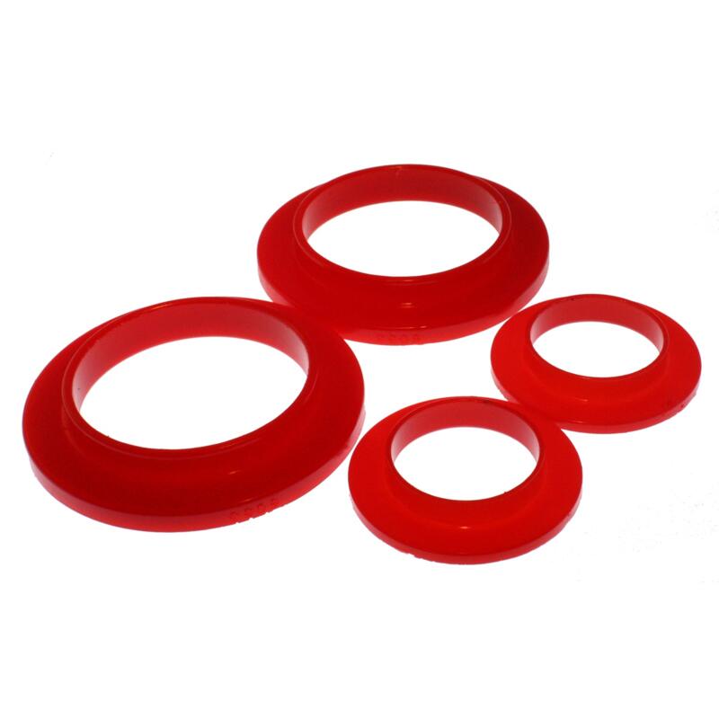 Energy Susp Coil Spring Insulator 4.6101R; Rear, Red for 79-04 Ford Mustang - Foto 1 di 1