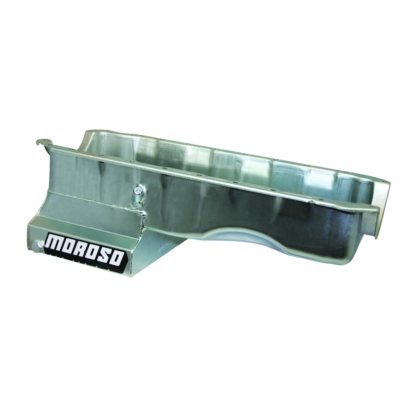 Moroso Engine Oil Pan Street Strip Stroker Wet Sump Qt Clear