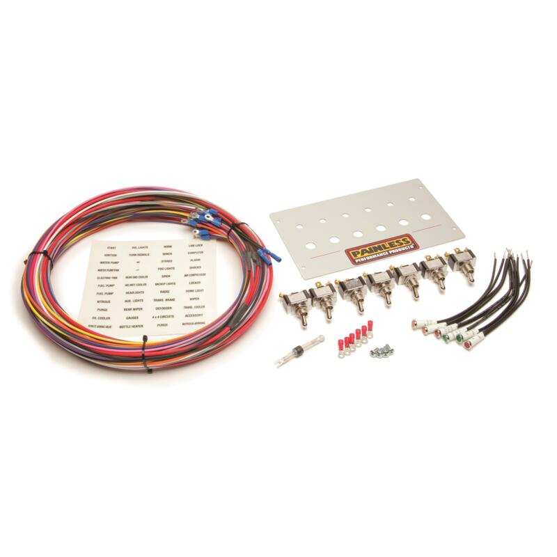 Painless Wiring Multi Purpose Switch Panel Kit 50421; | eBay