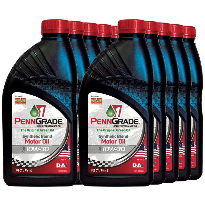 Brad Penn / PennGrade 1, 71506, Semi-Synthetic HP Engine Oil, 10W30, 10 Quarts