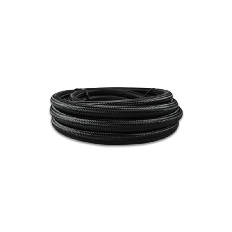 Vibrant Performance Fuel Hose 11993; -16AN 5 Feet Black Braided Nylon - Foto 1 di 1