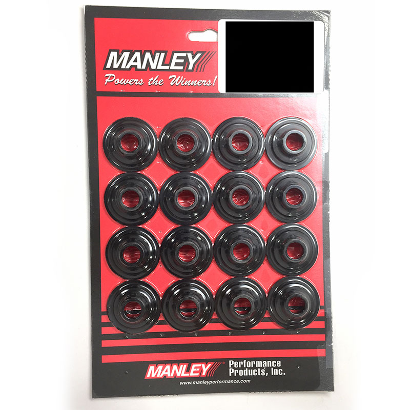 Manley Valve Spring Retainer Set 23636-16; Chromoly 10 deg 1.5 to 1.55 in.