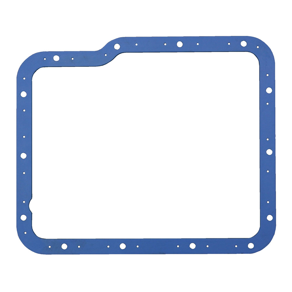 Moroso Transmission Pan Gasket 93100; Perm-Align Steel/Rubber for GM Powerglide