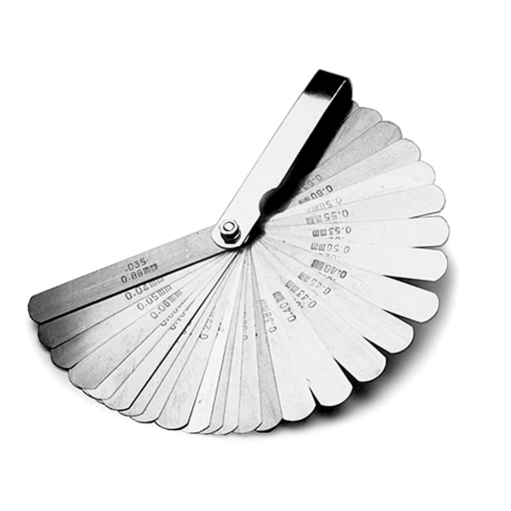 Performance Tool Feeler Gauge W125C; 32 Blade, 0.0015 – 0.035 in. (.04-.88mm)