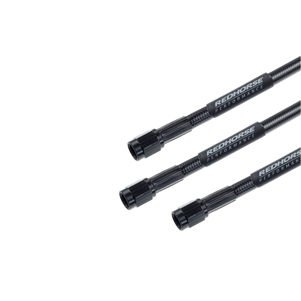 Redhorse Brake Line 3302-03-24; Off-Road 24.000 in. Straight -03AN ...