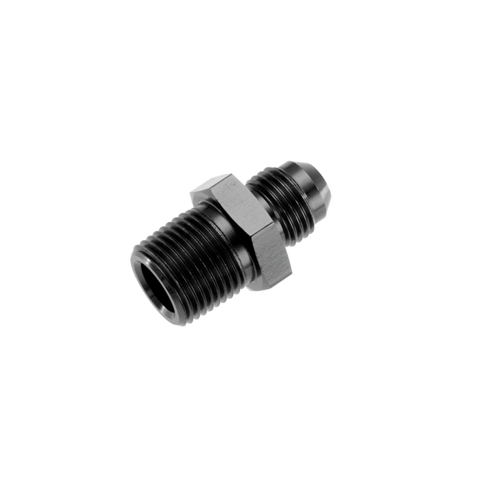 Redhorse Fitting 816-16-16-2; NPT Adapter Black Anodized -16AN to 1 in. NPT Male