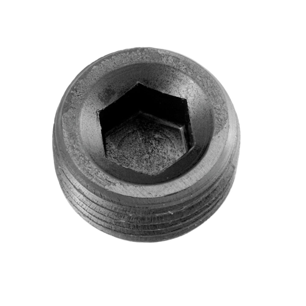 Redhorse Pipe Plug 932-16-2; NPT Plug Black, Internal Allen 1 in. NPT, Each