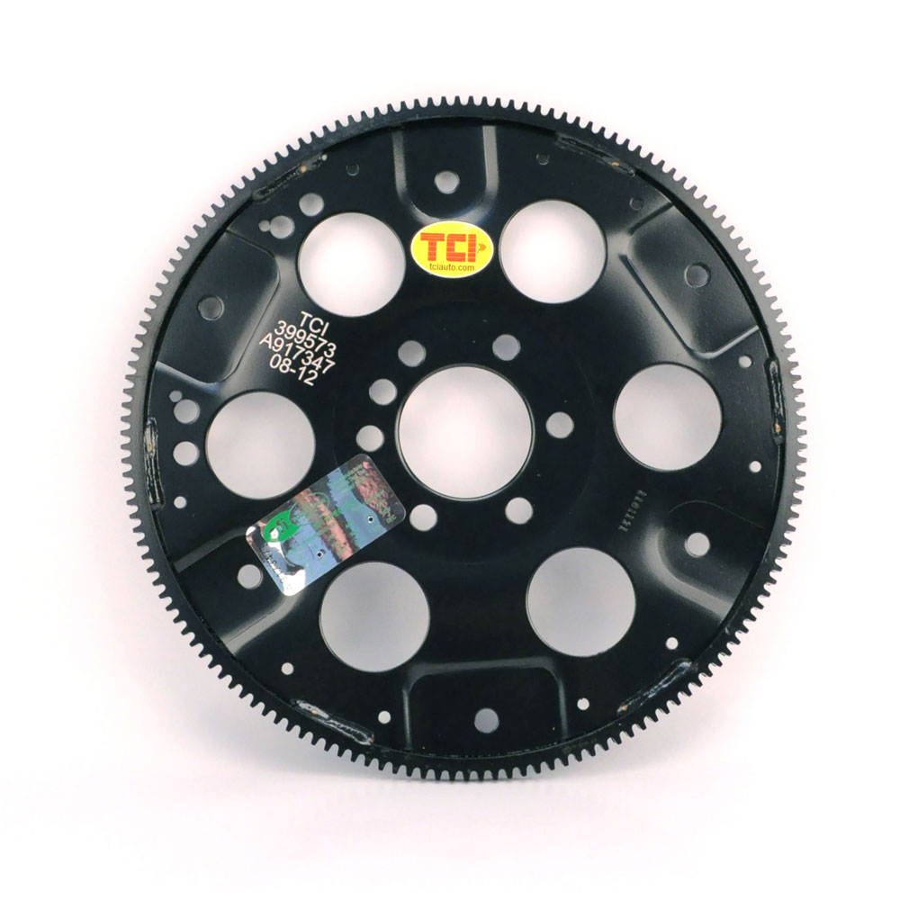 TCI Automotive Flexplate 399573; 153t Int Bal, SFI for SBC, BBC 2pc Rear Main