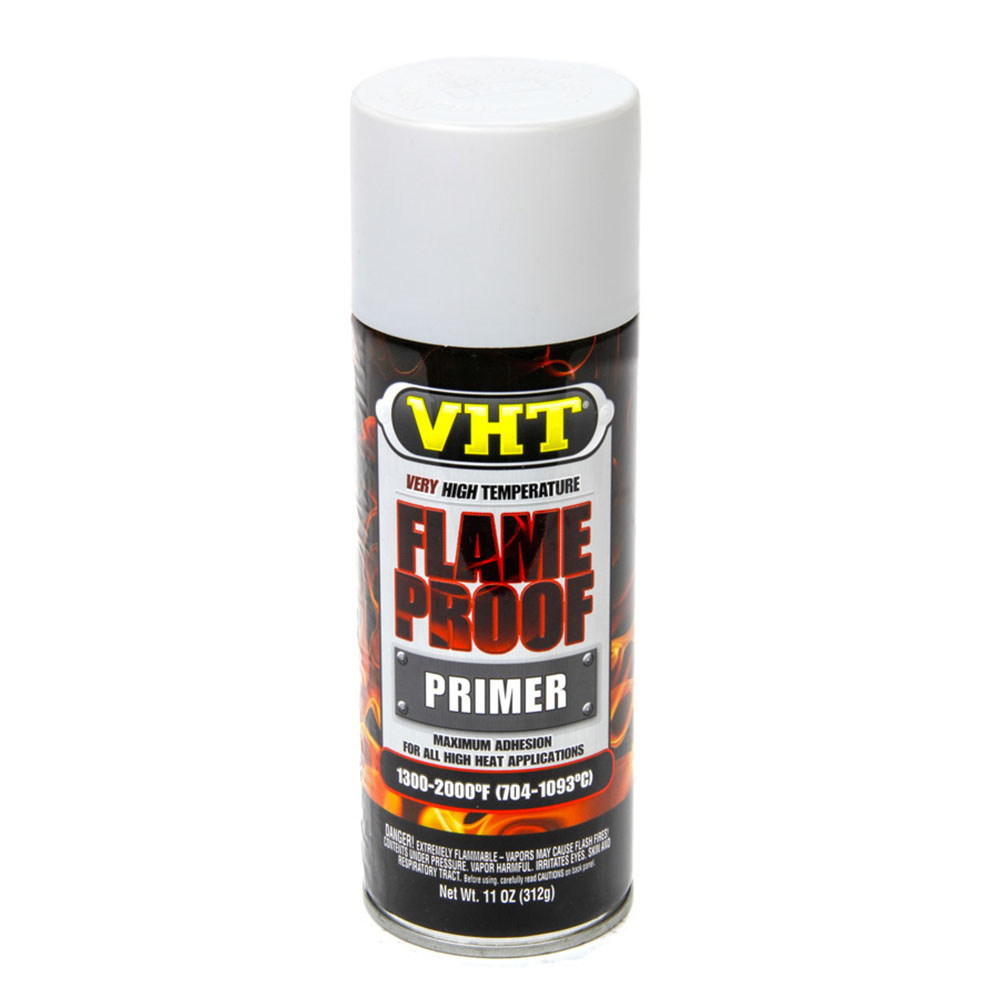 VHT High Temp Paint SP118; FlameProof Primer 11.0 oz. Aerosol Flat ...